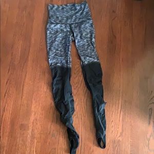 Lululemon hi rise stirrup leggings. Size 4